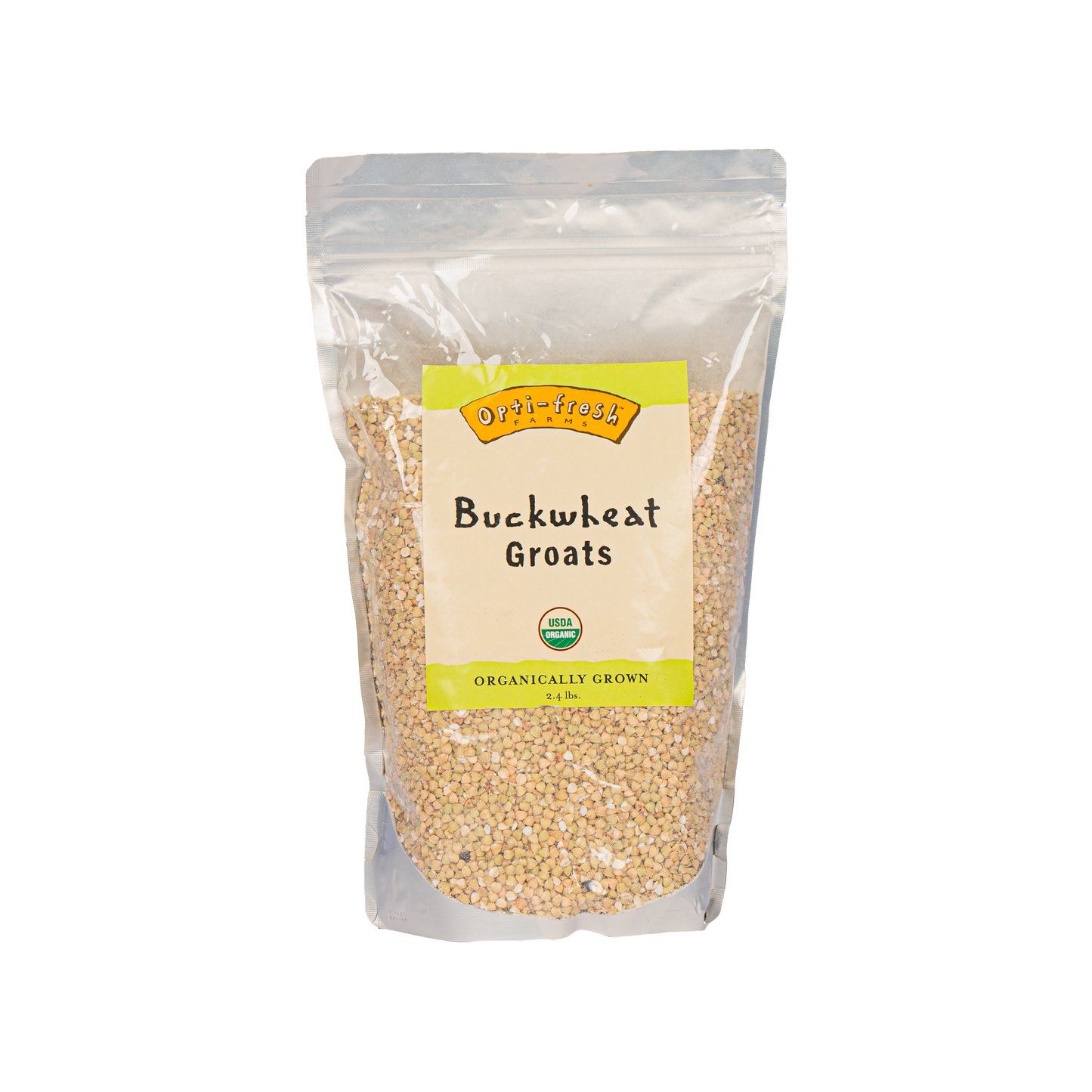 Opti-fresh® Farms Buckwheat Groats – 2.4 lbs (USDA Organic)