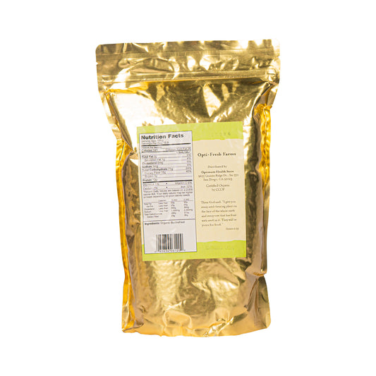 Opti-fresh® Farms Buckwheat In Shell – 2.4 lbs (USDA Organic)