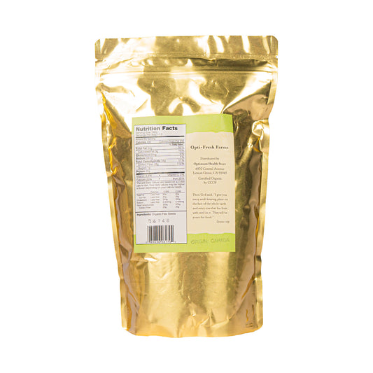 Opti-fresh® Farms Flax Seeds – 2.5 lbs (USDA Organic)
