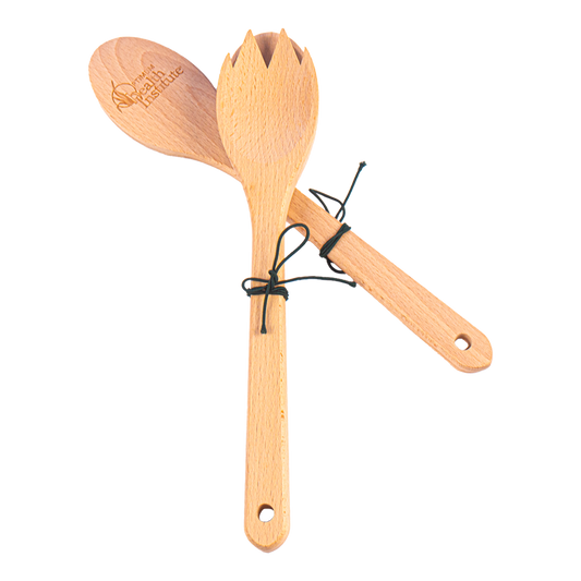 OHI Wooden Salad Server Set