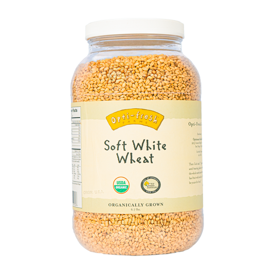 Opti-fresh® Farms Soft White Wheat – 6.7 lbs (USDA Organic)