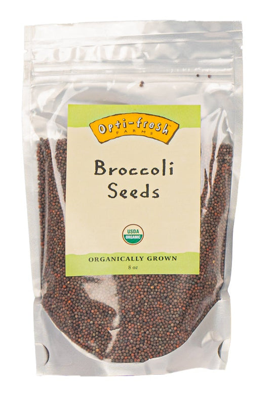 Opti-fresh® Farms Broccoli Seeds – 8 oz (USDA Organic)