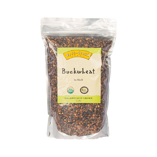 Opti-fresh® Farms Buckwheat In Shell – 2.4 lbs (USDA Organic)