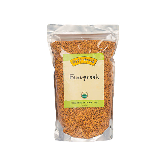 Opti-fresh® Farms Fenugreek Seeds – 2.9 lbs (USDA Organic)