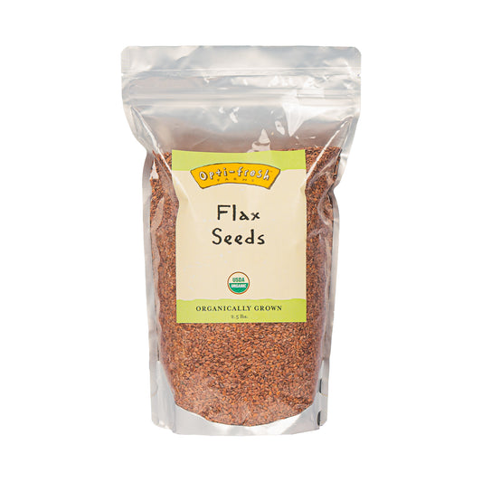 Opti-fresh® Farms Flax Seeds – 2.5 lbs (USDA Organic)