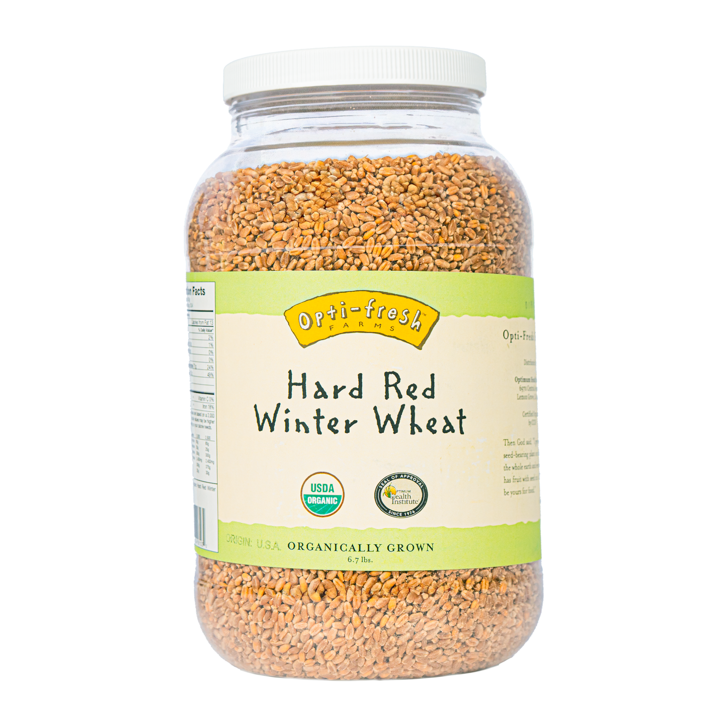 Opti-fresh® Farms Hard Red Winter Wheat – 6.7 lbs (USDA Organic)