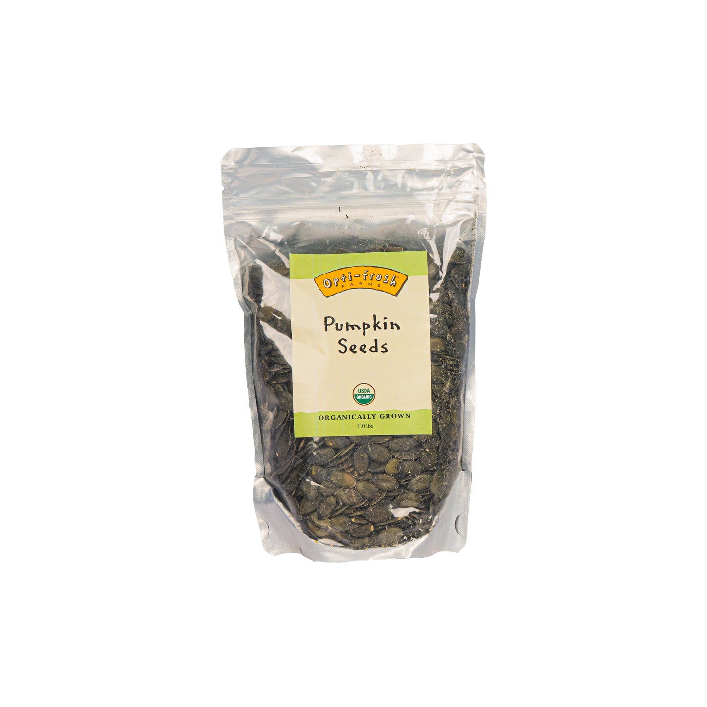 Opti-fresh® Farms Pumpkin Seeds – 1 lbs (USDA Organic)