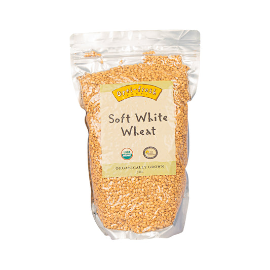 Opti-fresh® Farms Soft White Wheat – 3.0 lbs (USDA Organic)
