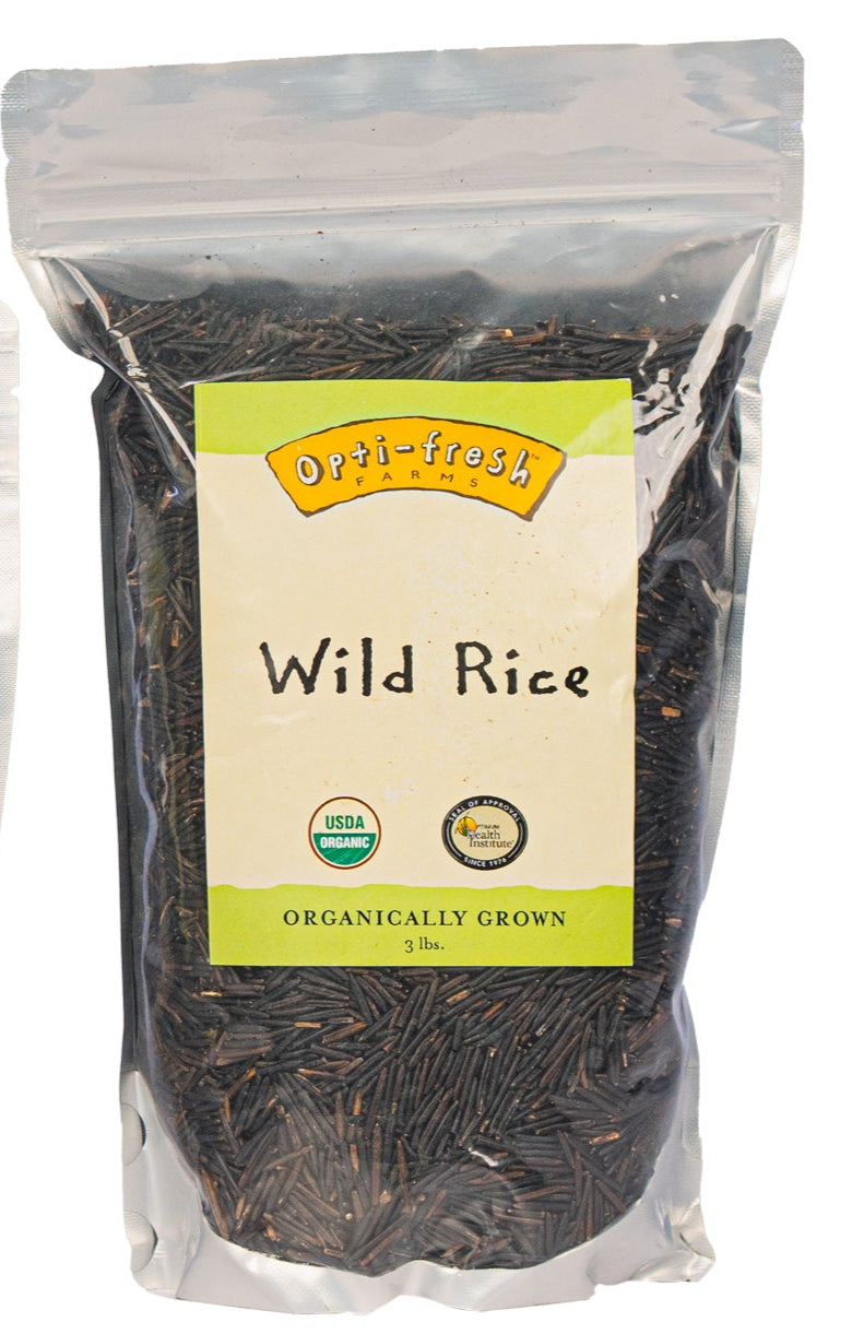 Opti-fresh® Farms Wild Rice – 3.0 lbs (USDA Organic)
