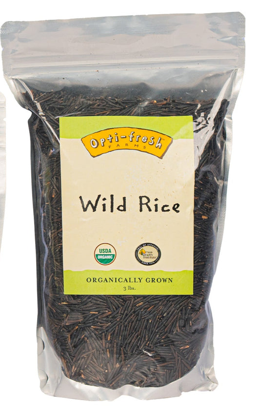Opti-fresh® Farms Wild Rice – 3.0 lbs (USDA Organic)